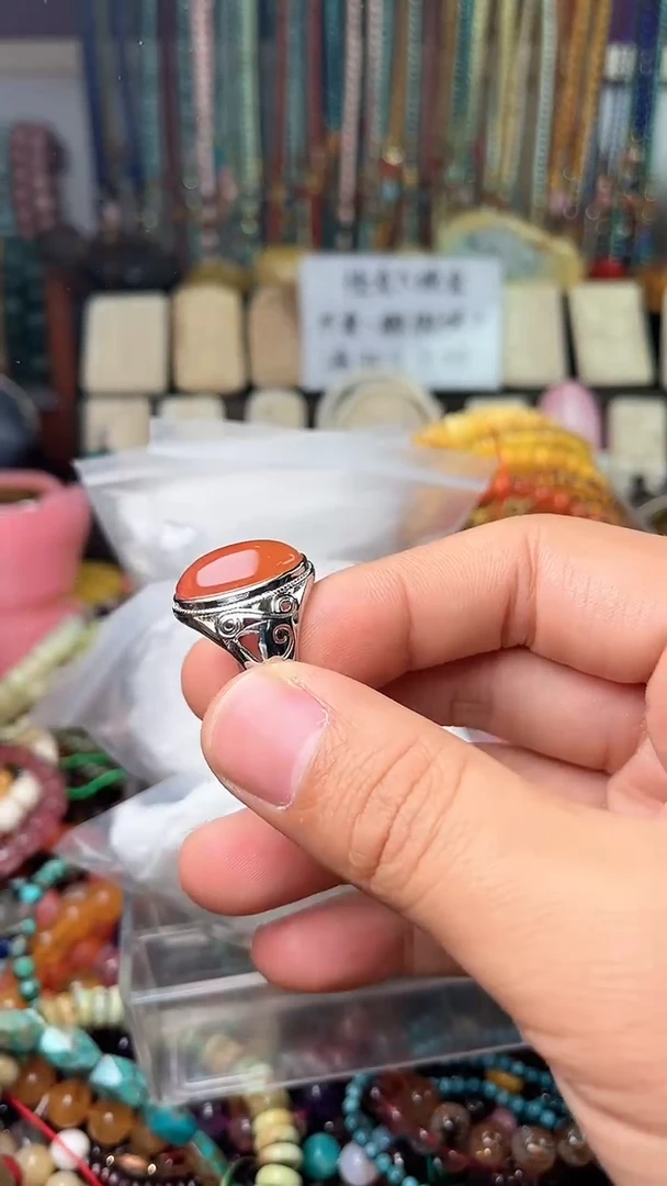 【闪购商品】南红玛瑙·未镶嵌  (一物一件)0006022