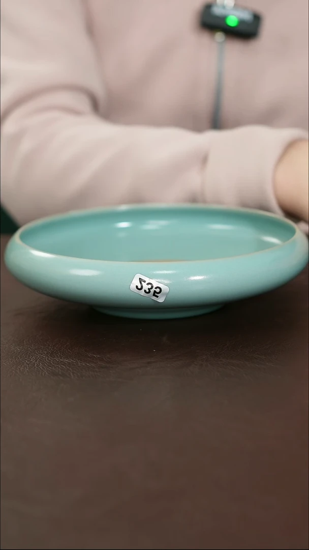 摆件235原矿汝宋汝瓷微瑕