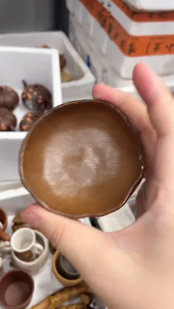 茶壶紫砂柴烧荷叶杯