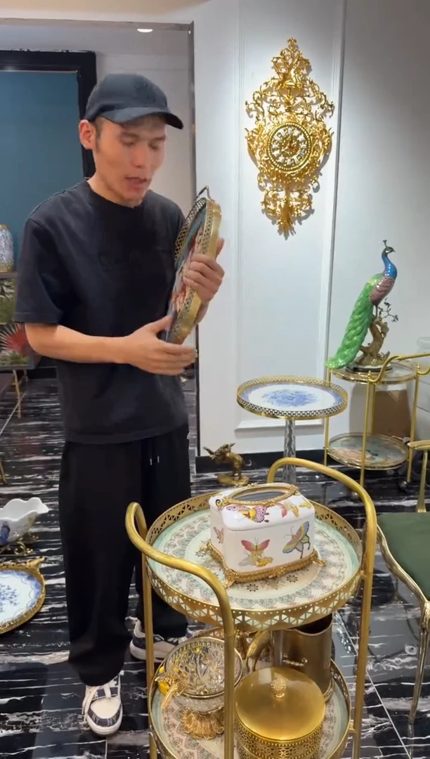 黄铜 黛姿家居装饰品摆件