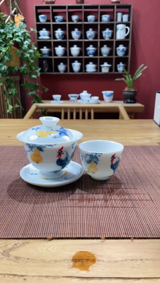 盖碗/杯群芳斋闪购链接（以闪拍图片为准）