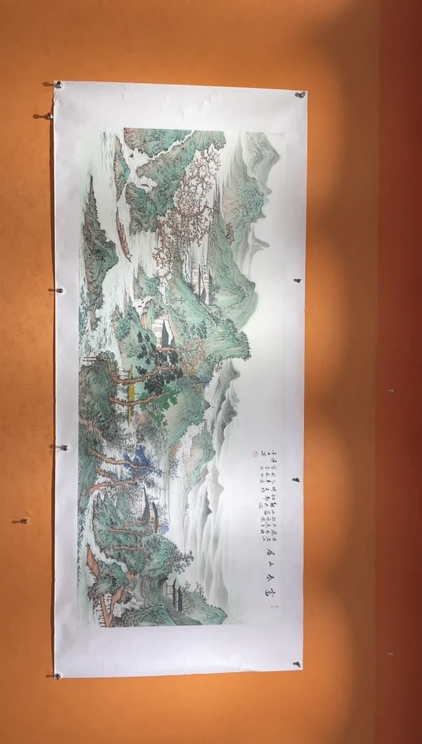 国画刘金玉老师亲笔手绘