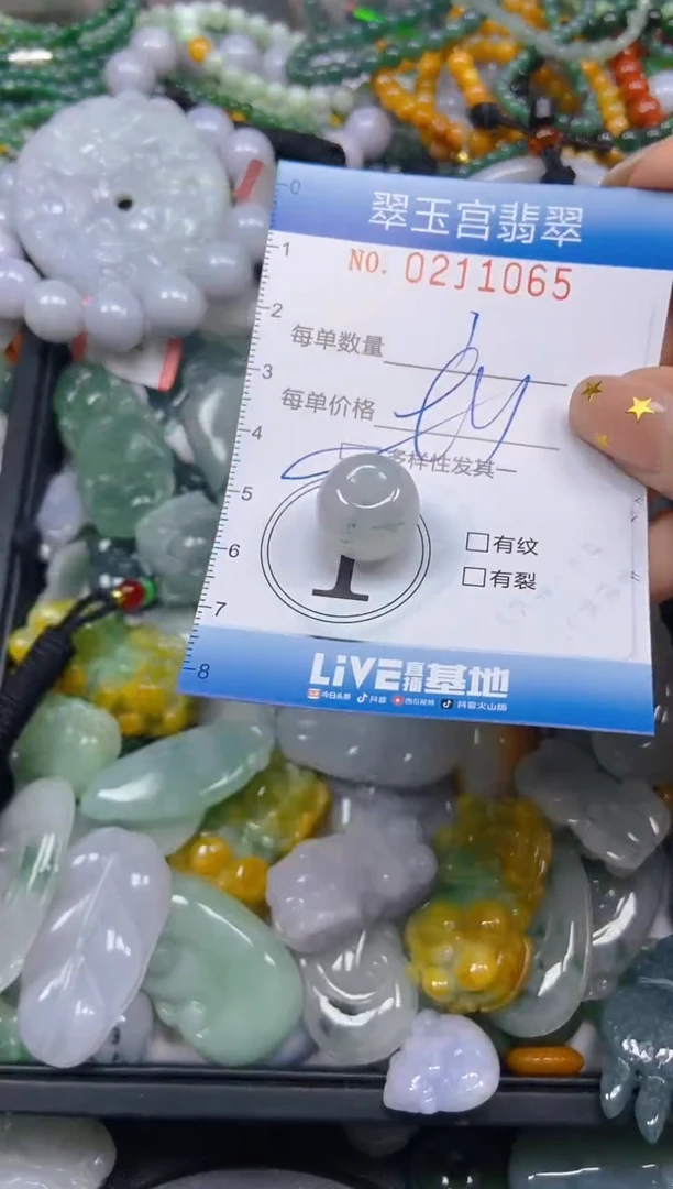 颈饰未镶嵌翡翠闪购C0211065多样性发其一
