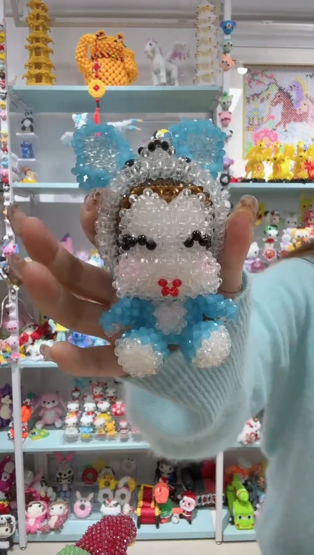 玻璃04010卡4水晶皮皮猴材料包1套