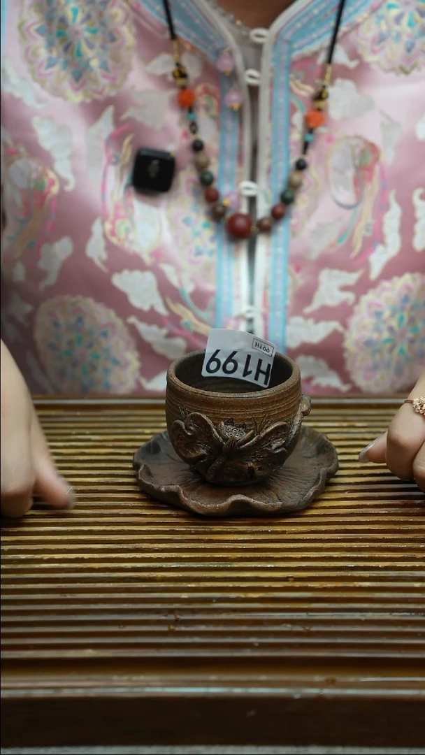 万古烧粗陶手工茶具