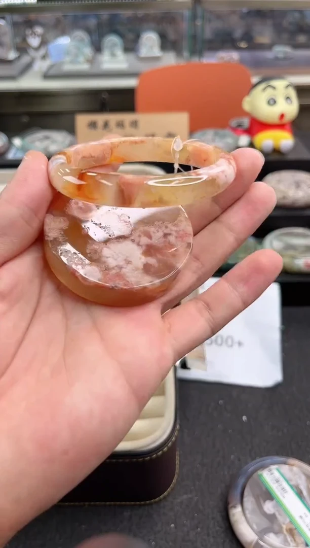 未镶嵌手镯石英质玉60圈口 （赠品镯心）351576