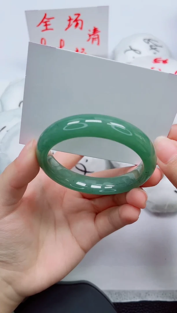 未镶嵌手镯石英质玉12-54/55