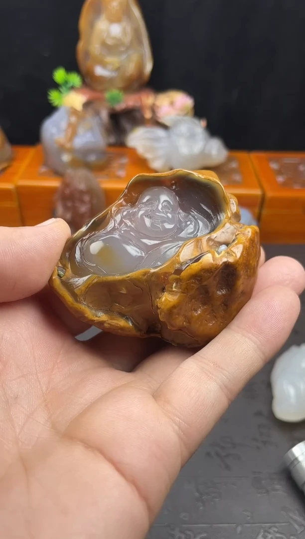 玛瑙/玉髓手把未镶嵌1