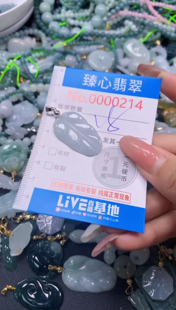 翡翠未镶嵌颈饰214