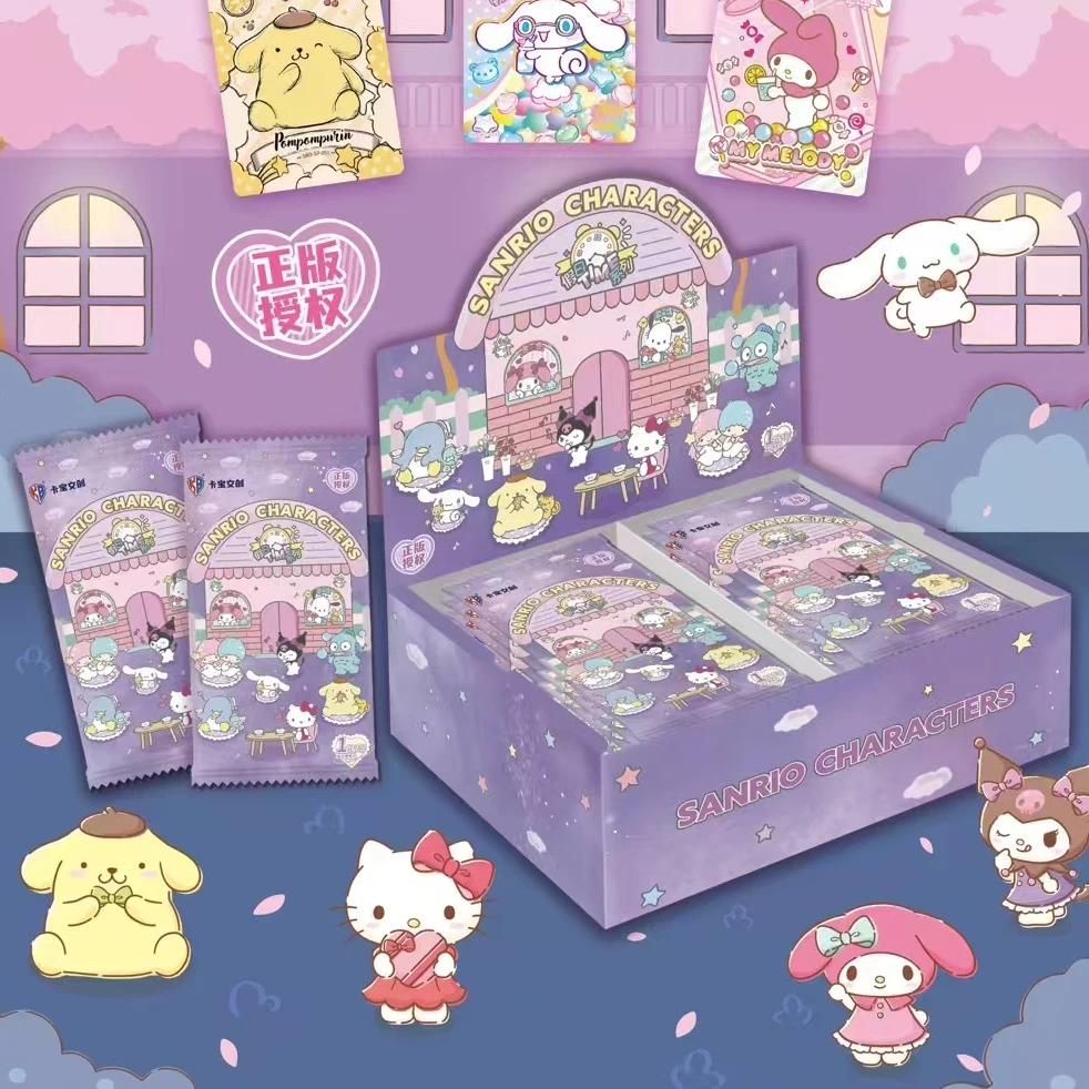 【吃吃】卡宝文创三丽鸥第4弹假日TIME 1R收藏卡牌盲盒（默认代拆）