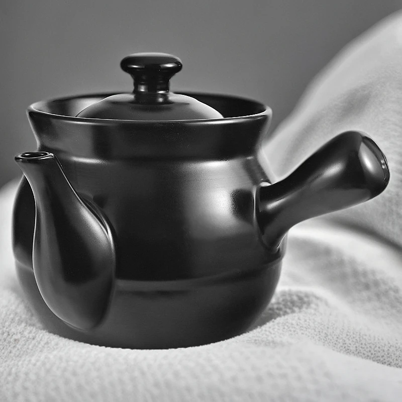 煎药壶中医老式中药罐煤气明火中药壶家用陶瓷砂锅养生煲汤炖药锅