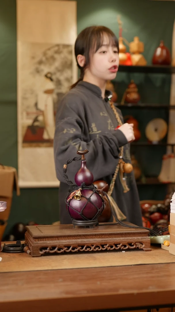 306号精品天然大漆酒葫芦一物一拍~