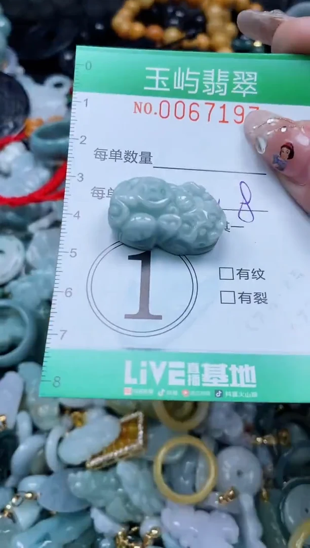 【闪购商品】翡翠颈饰未镶嵌闪购0067197