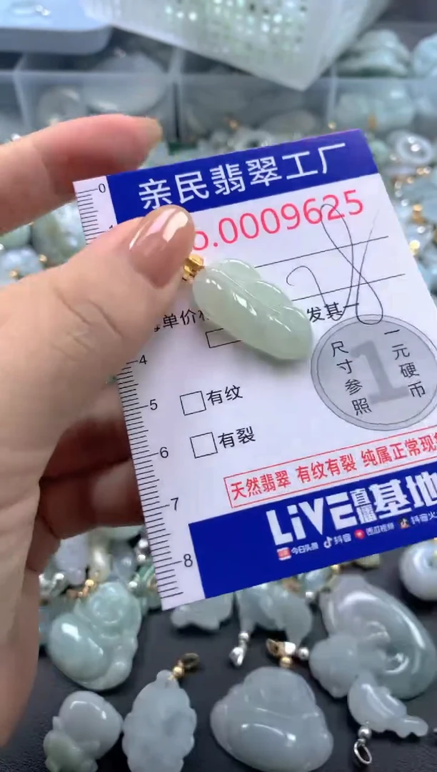 颈饰未镶嵌翡翠9625