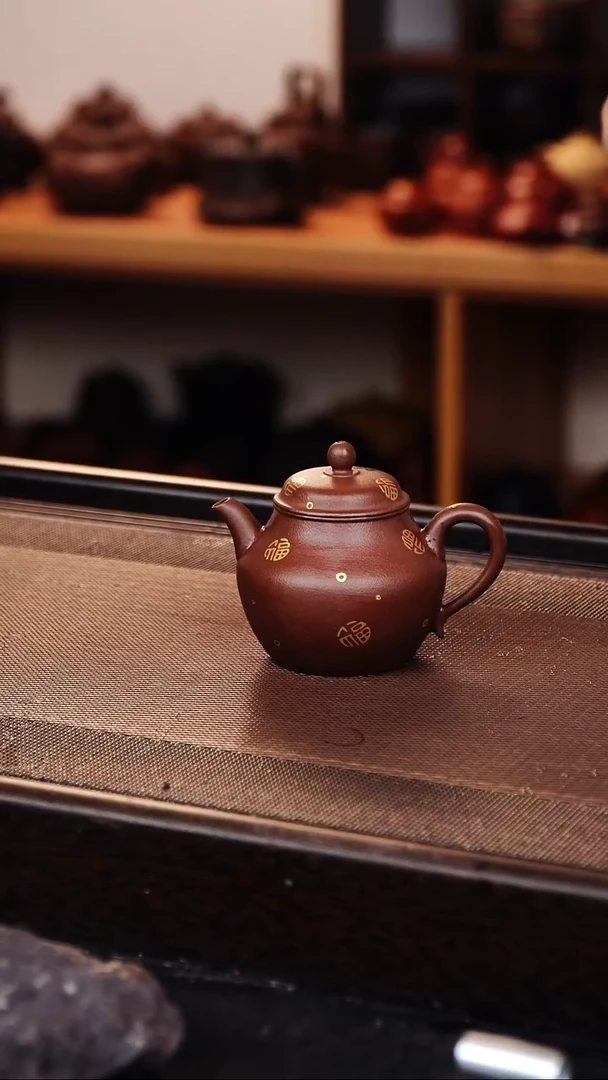 茶壶紫砂原矿紫砂壶