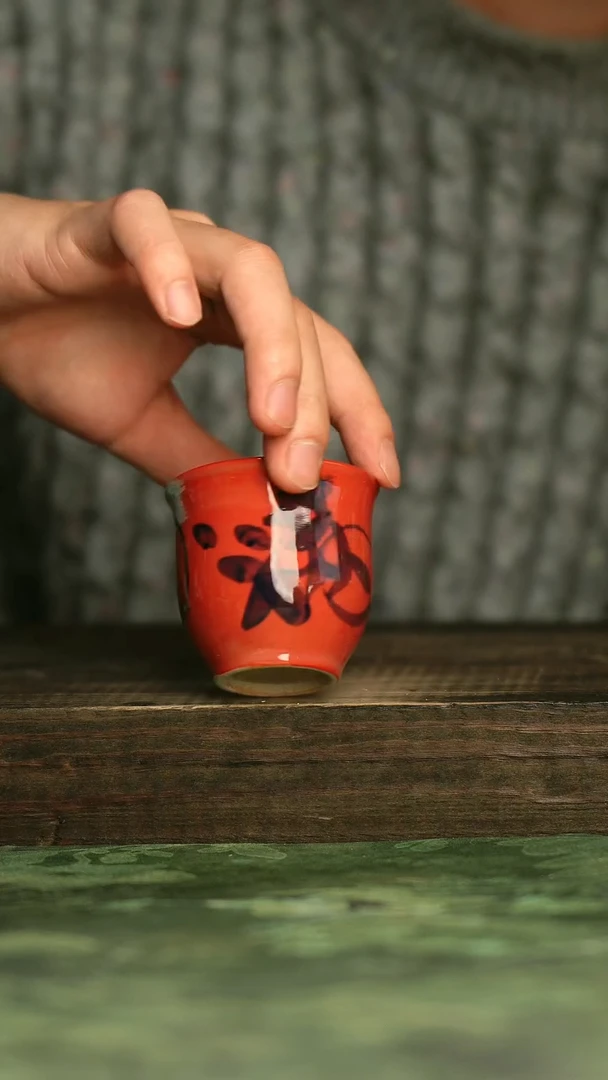 青诗集手工手绘瓷器