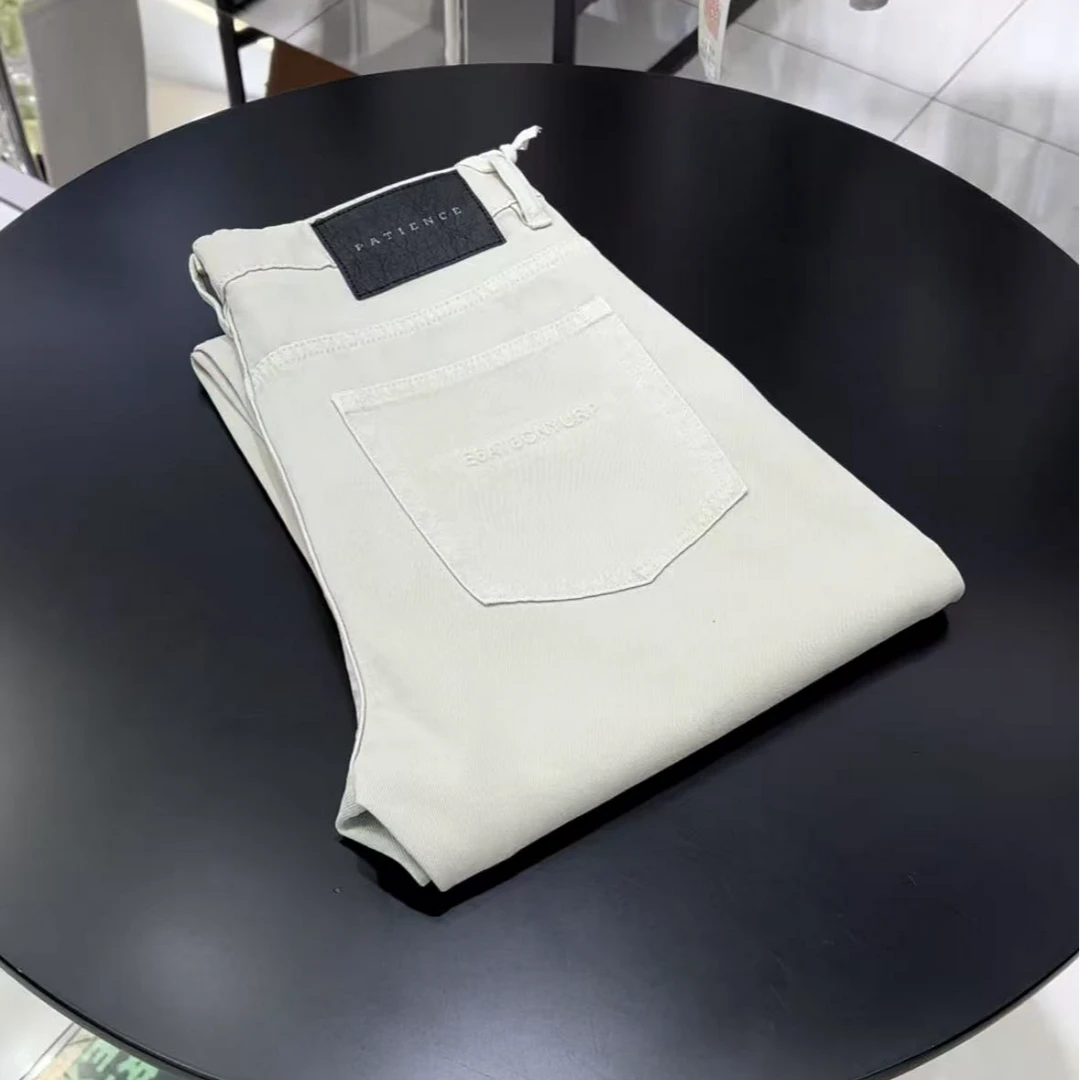 2025早春新款时尚百搭修身弹力潮流男士休闲裤