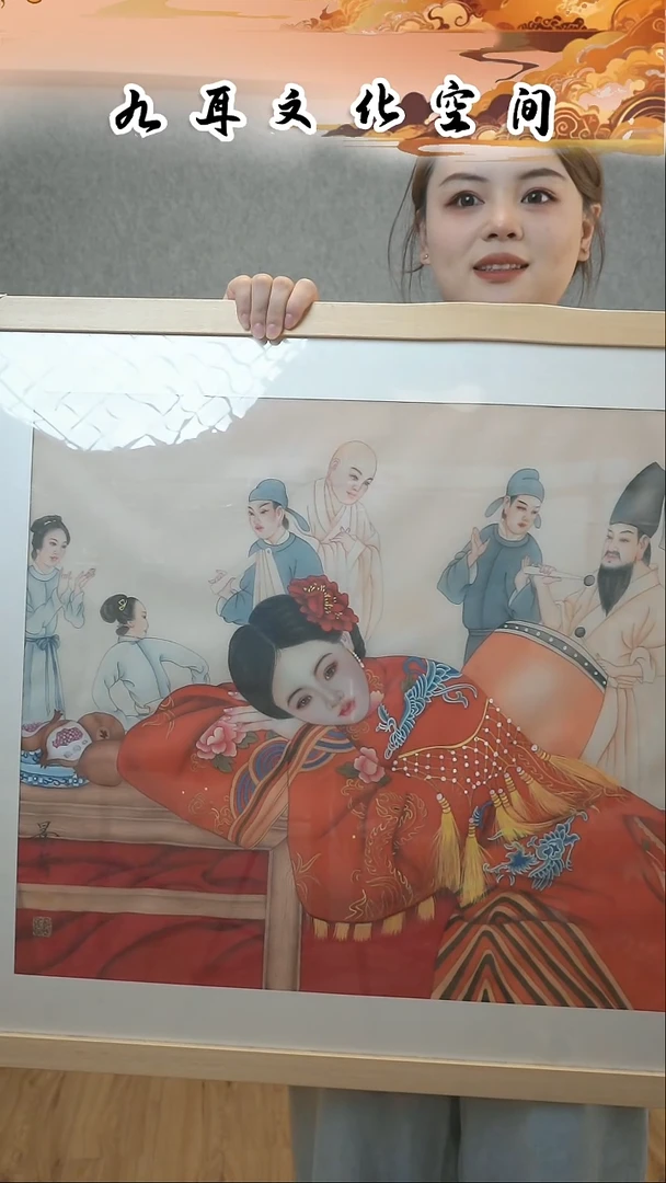 国画崔景zhe老师国画作品