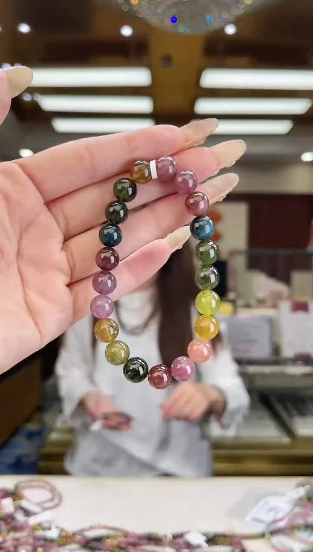 【闪购商品】碧玺/未镶嵌9mm+碧玺单圈多样性发货