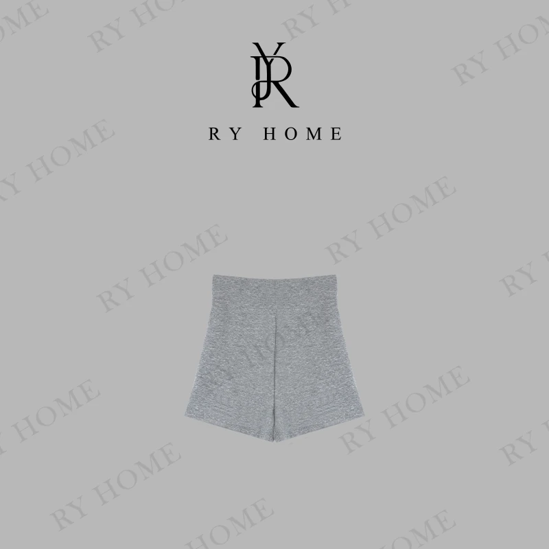 【容雨RYHOME】设计款芭比腰骑行短裤251K2344