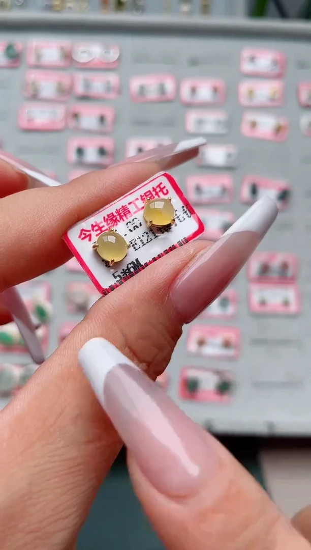 翡翠银S925镶嵌吊坠(不含链)、