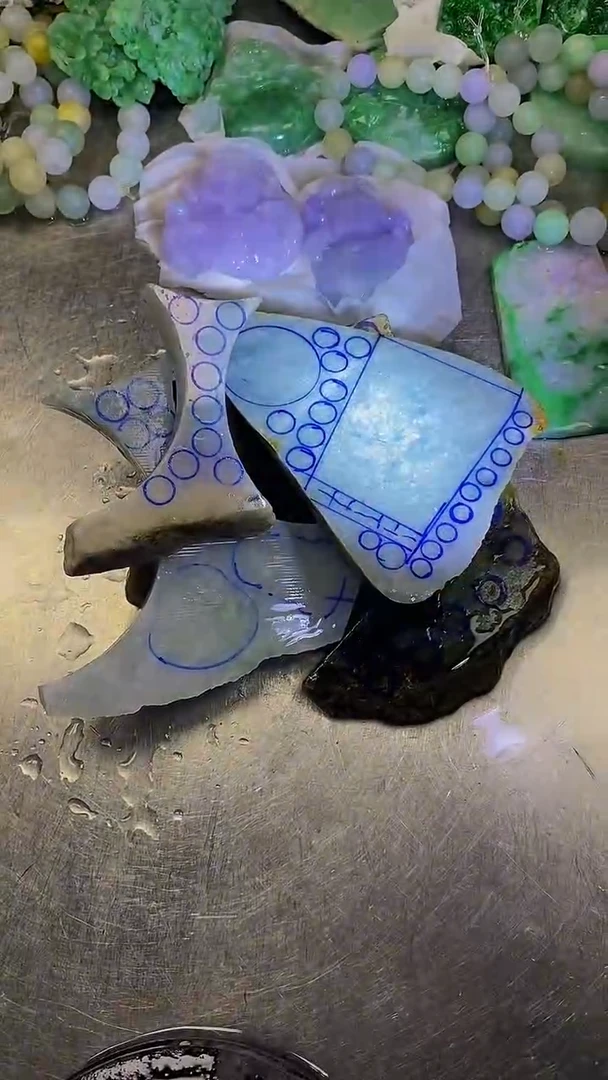 未镶嵌挂件翡翠天然缅甸翡翠A货753