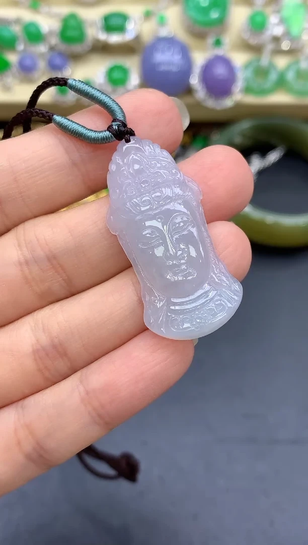 颈饰未镶嵌翡翠368-中国好珍宝