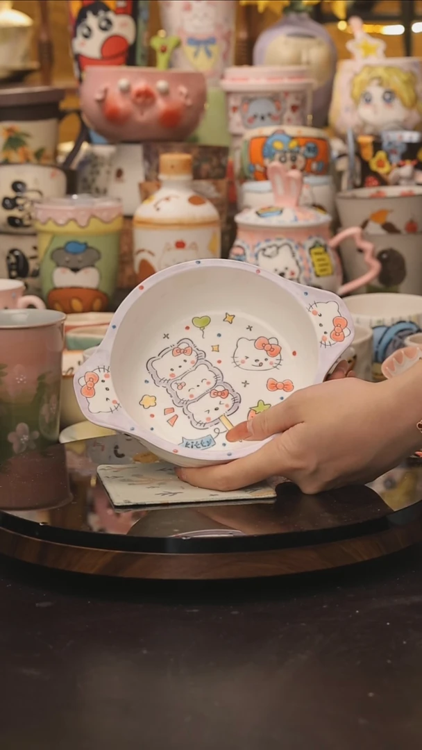 景德镇釉下彩绘设计师款式陶瓷