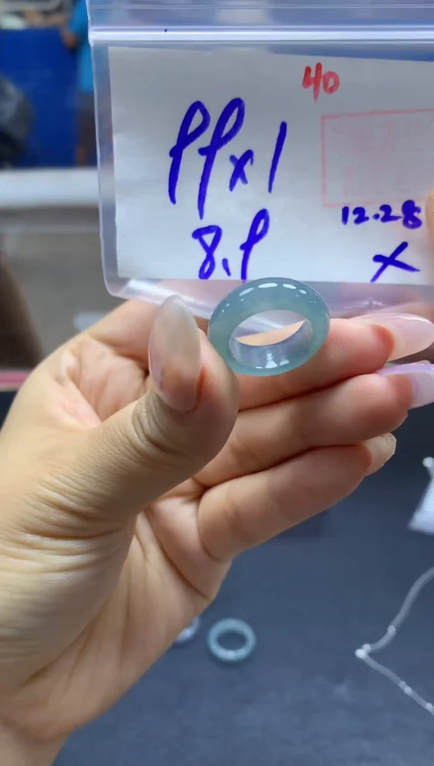 未镶嵌定制翡翠戒圈#99元-毛货需精细抛光