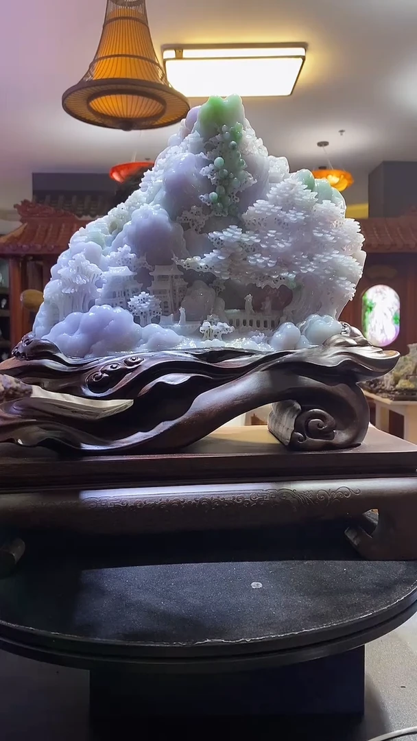 未镶嵌定制翡翠药*说03/1220/W/山水