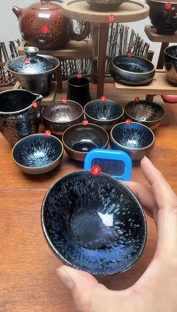 茶盏小**叔5号建盏工匠茶器