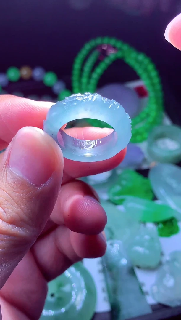 未镶嵌定制翡翠刘**#翡翠毛货定制