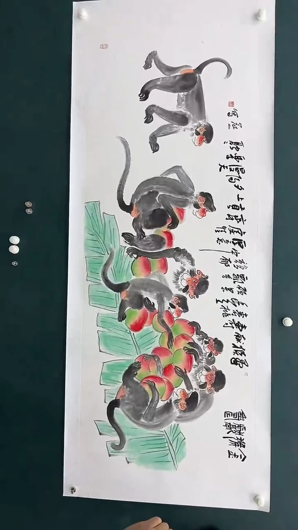 国画王冠人-12平尺-写意