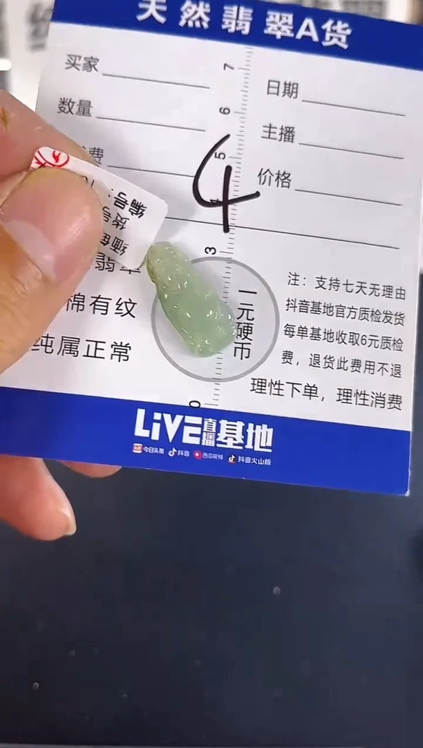 颈饰未镶嵌翡翠天然A货缅甸翡翠