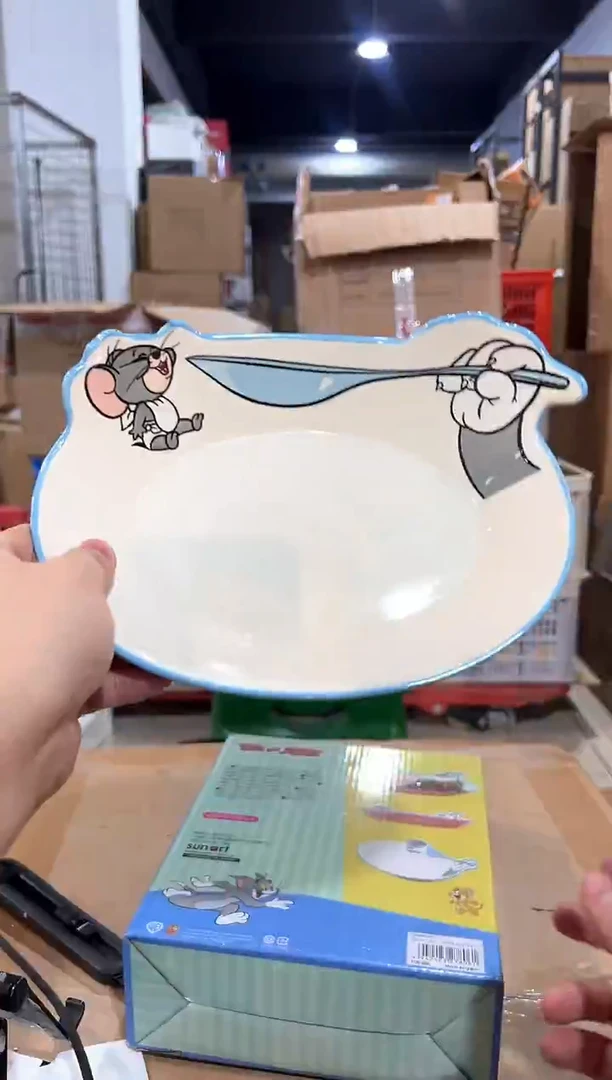 瓷片原盒泰菲餐盘