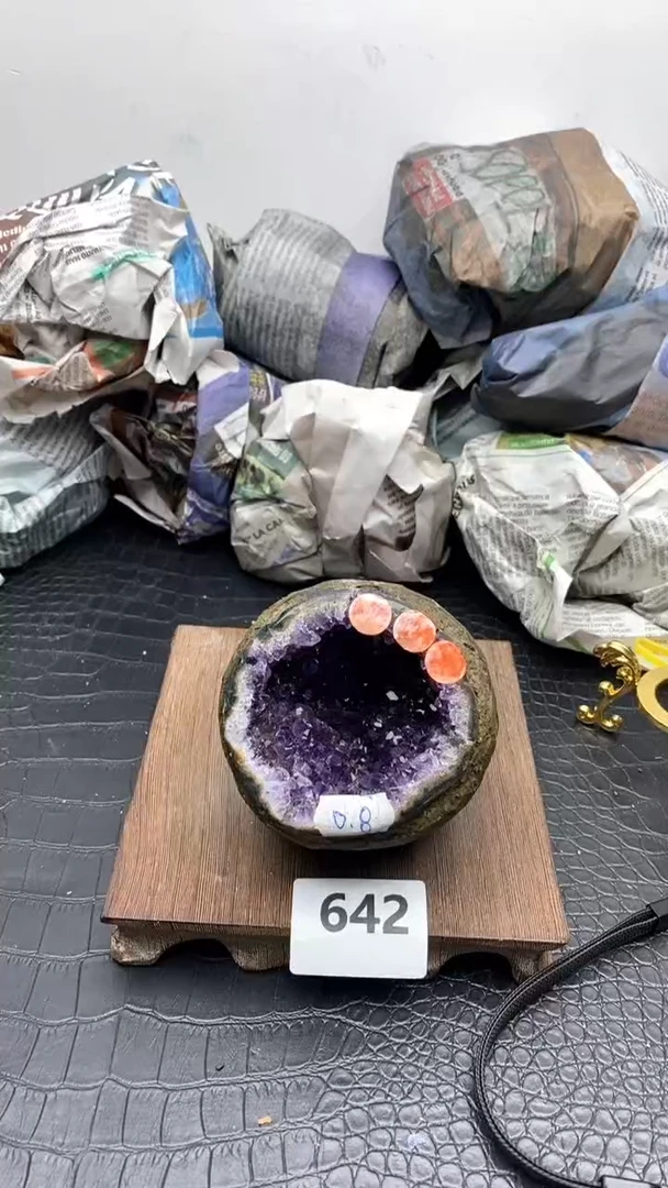 【闪购商品】紫晶642号未镶嵌642号摆件