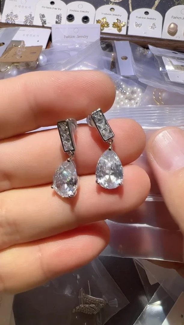 纯铜925银合成立方氧化锆A17