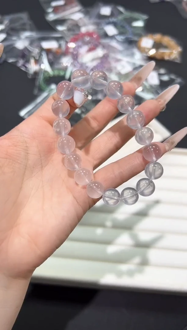 水晶手链未镶嵌59i多样性发其一【1条】默认微瑕
