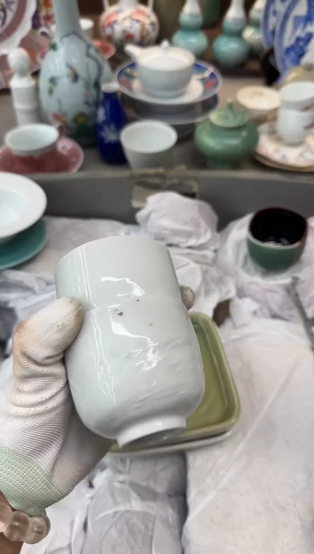 盖碗鹤*嫣瓷器瓷器瓷器瓷器