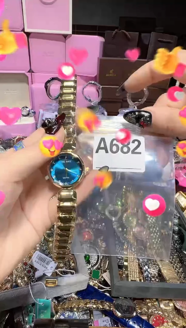 石英机芯不锈钢不锈钢直播定闪专用