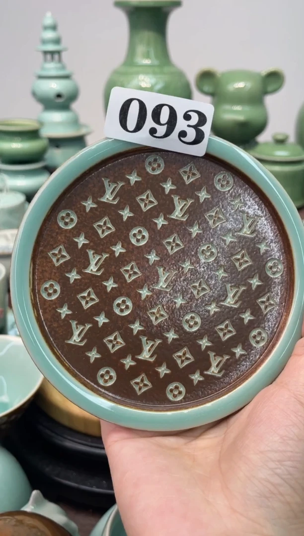 特价福利 微瑕 慧仙青瓷