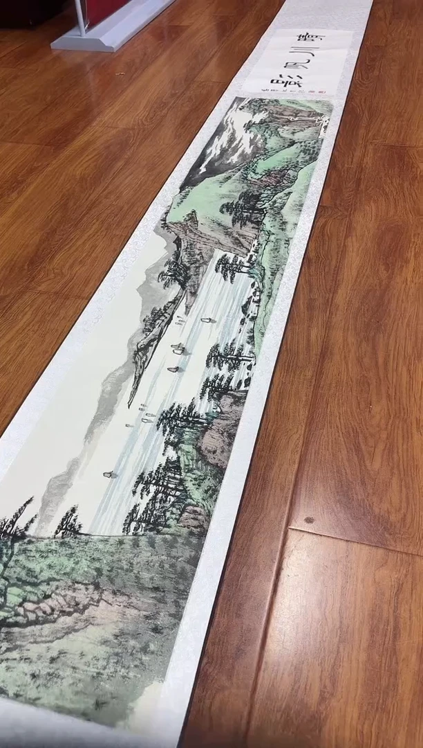 国画张永生 国画 长卷作品 69