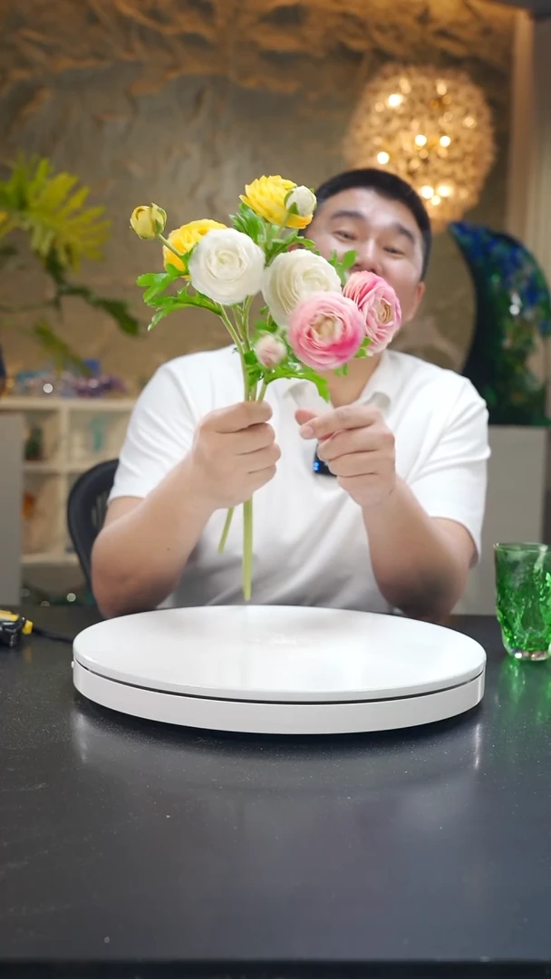 琉璃开****1洋牡丹仿真花 1黄1白1粉