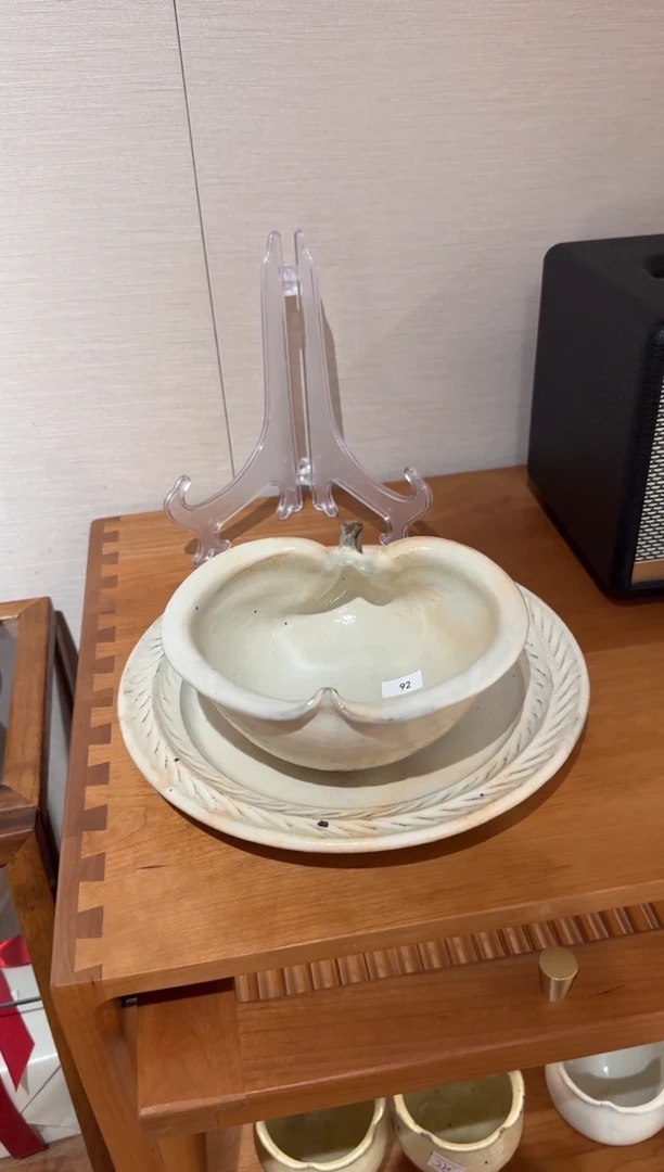 陶哪****线日本手作作家器古谷浩一碗+盘