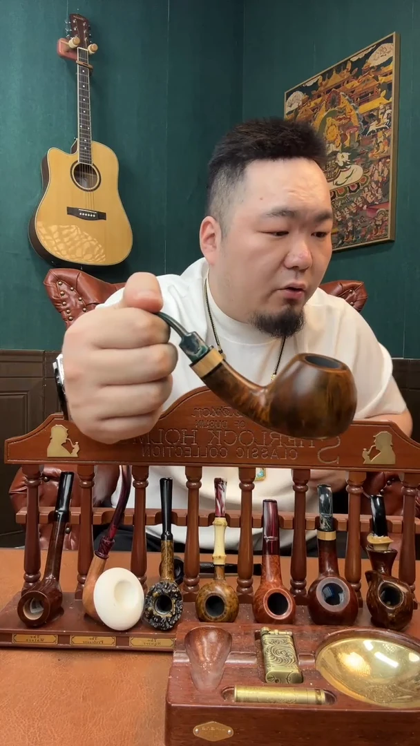 石楠木艾**文意大利进口石楠木烟斗