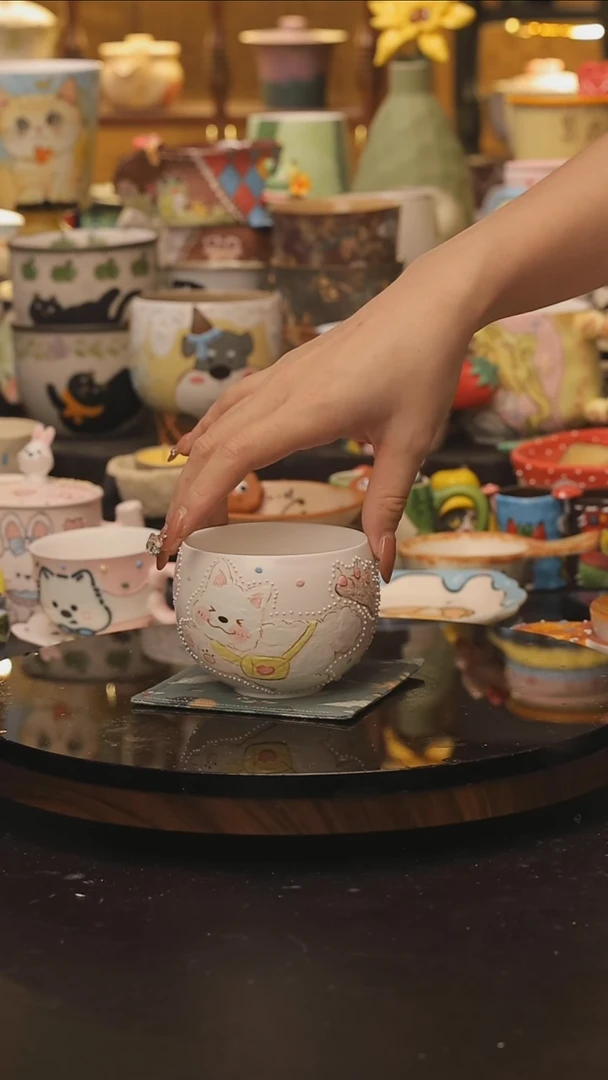 景德镇釉下彩绘设计师款式陶瓷