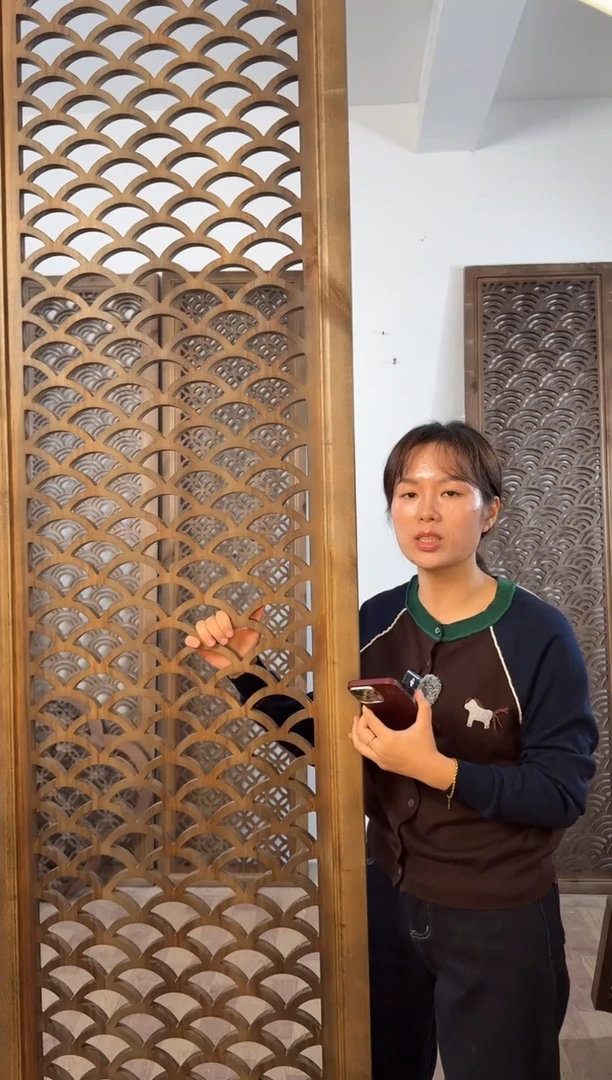 木（非红木类）2米4*30 鱼鳞纹边宽4面3.5  做红胡桃色 包邮