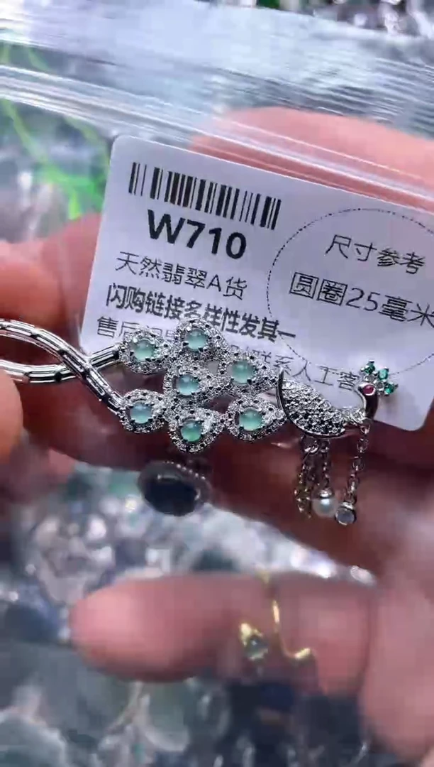 【闪购商品】翡翠颈饰未镶嵌W710发簪