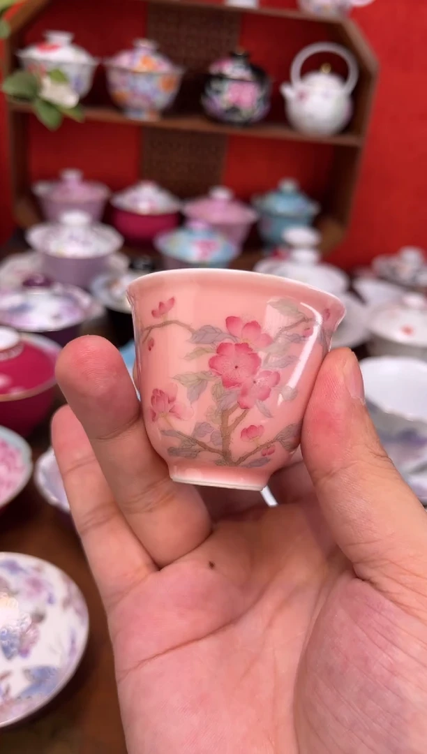 景德镇纯手绘陶瓷茶具