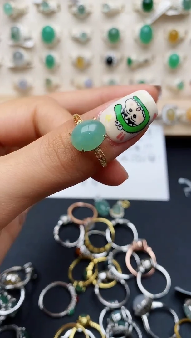 【闪购商品】翡翠戒指未镶嵌缅甸翡翠